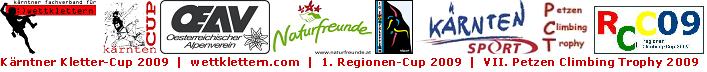 Logo KFW - Landesmeisterschaft : Kletter-Cup 2009