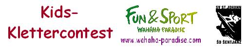 Logo Wahaha Kids Klettercontest
